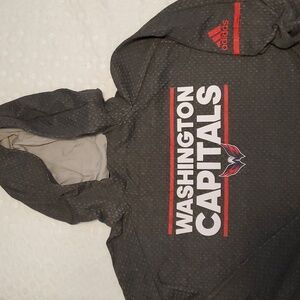 Capitals Adidas Grey Hoodie XL
